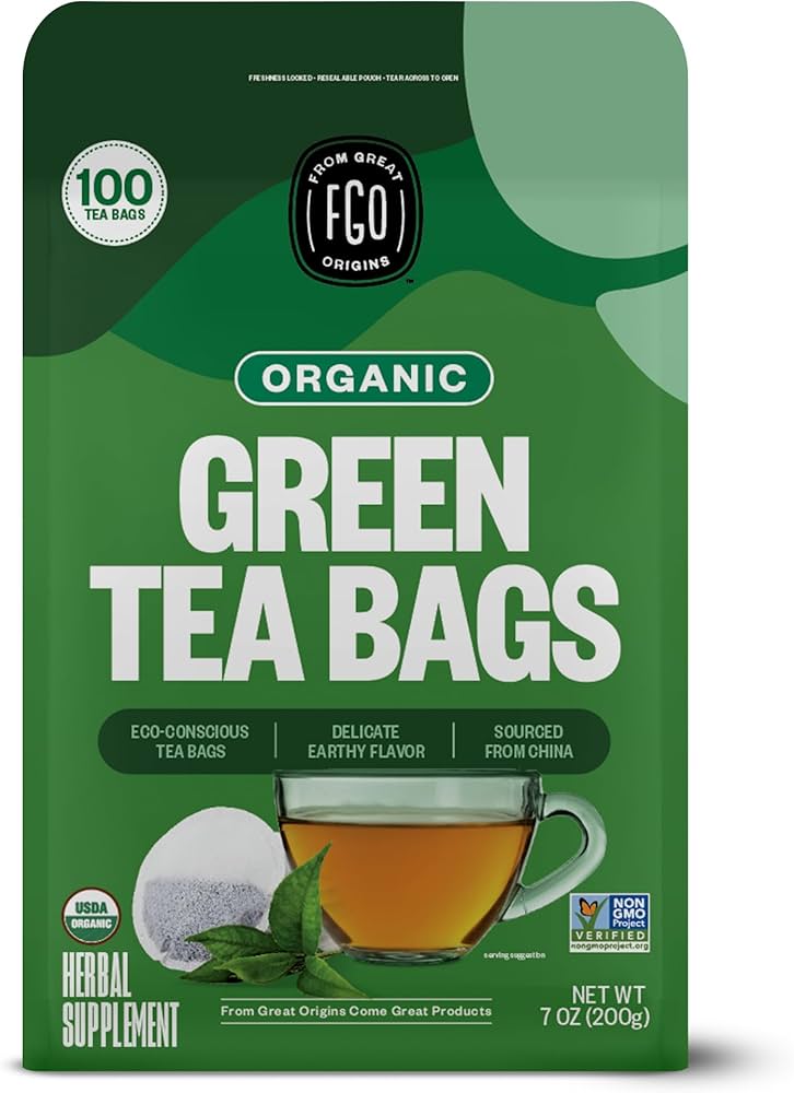 green tea tea bags