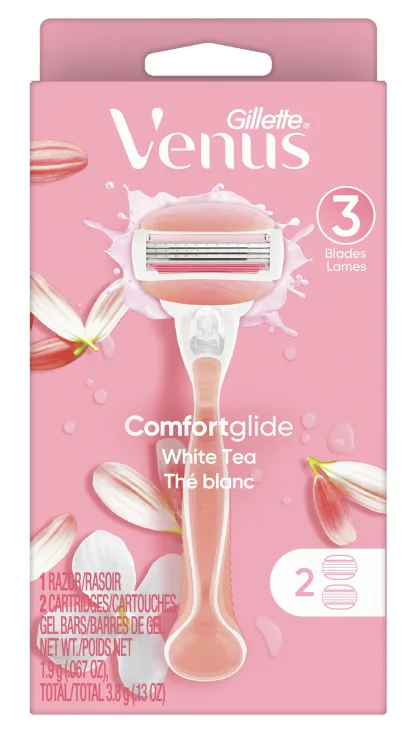 venus white tea razor