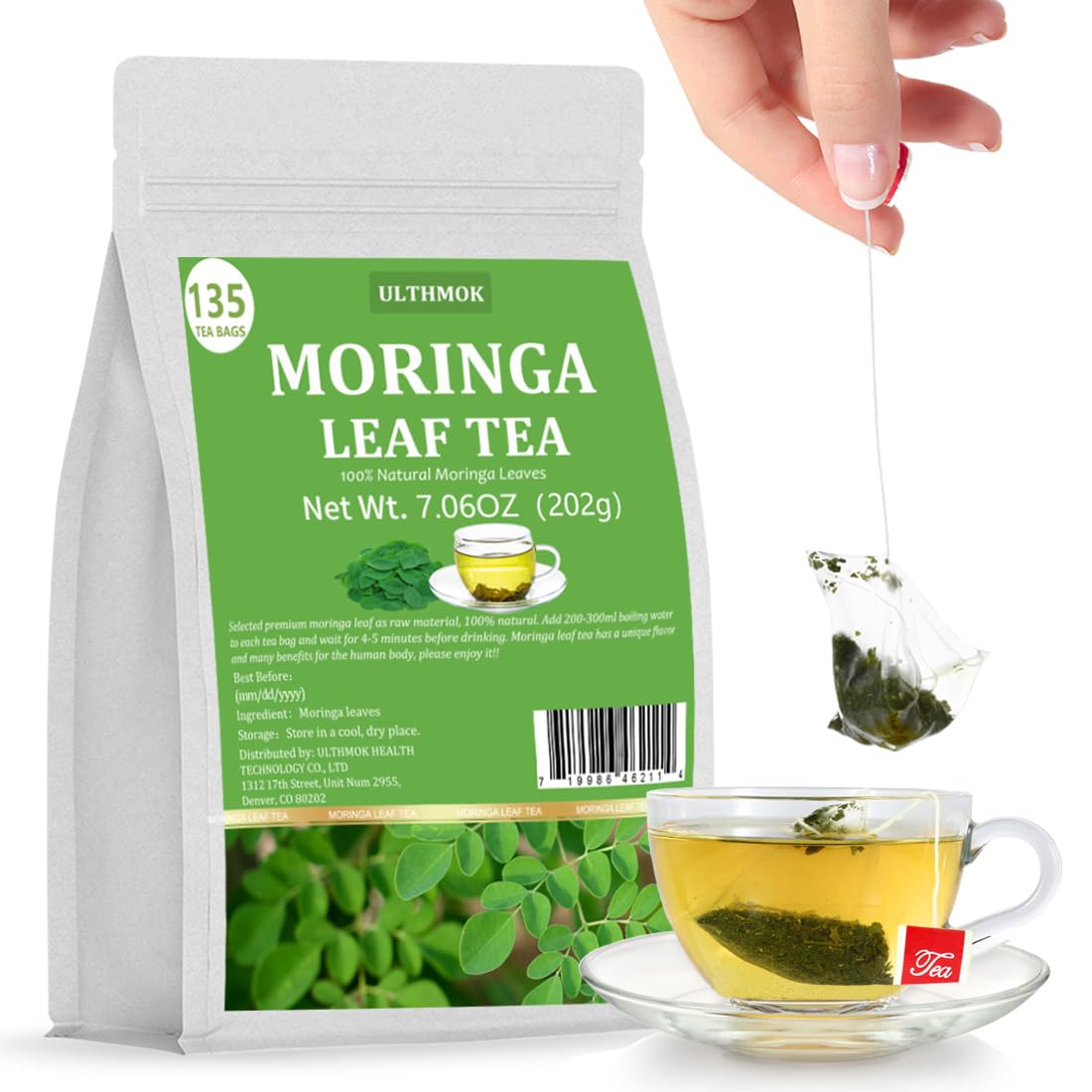 moringa tea bags