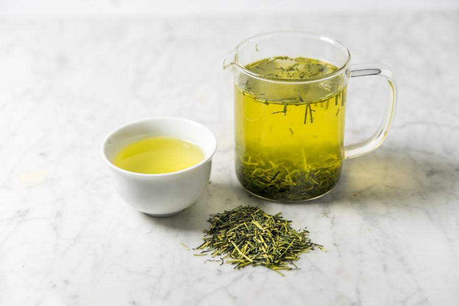 green tea kukicha