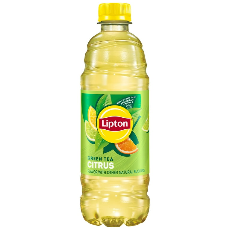 green tea bottle