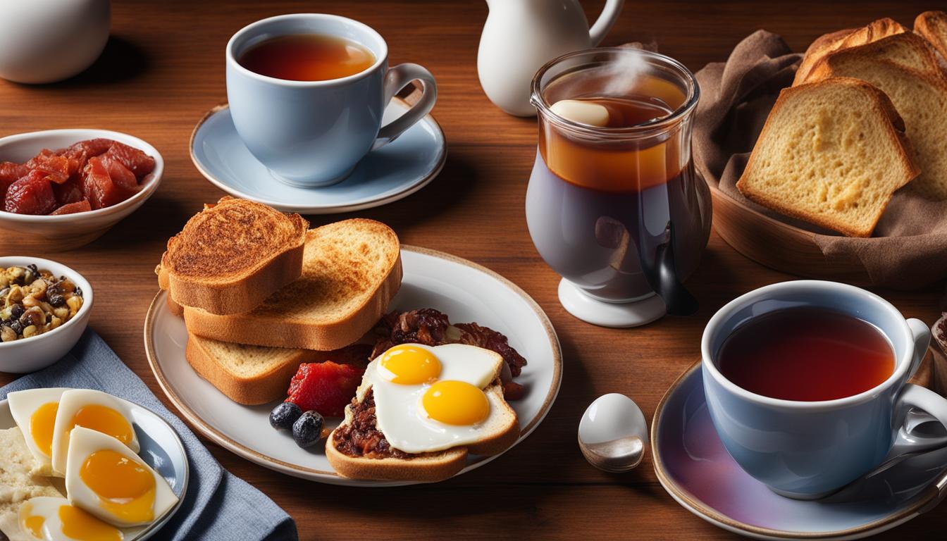 tea for breakfast