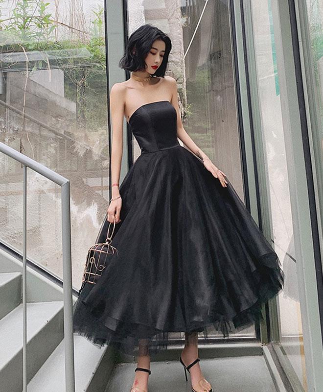 Black Tea Length Gown for Every Occasion: Day to Night