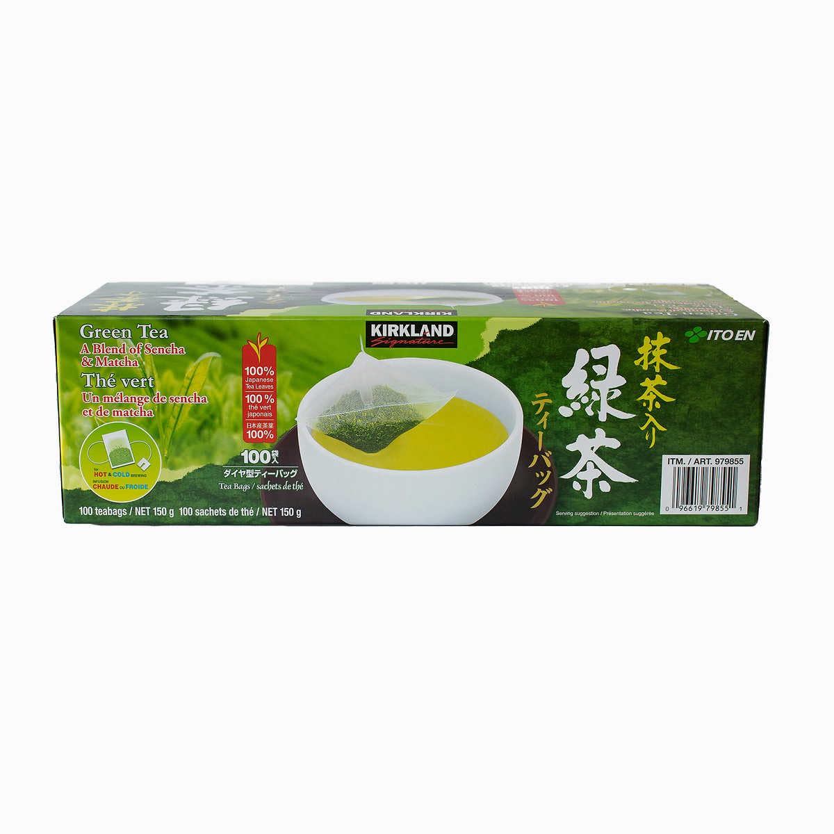 kirkland green tea