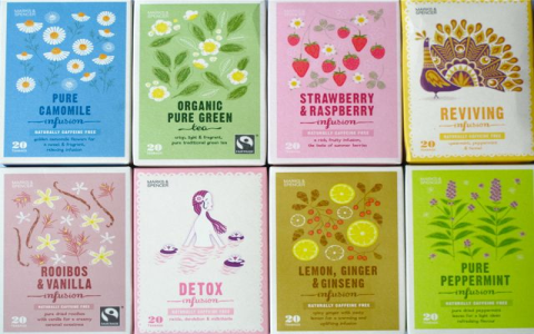 marks and spencer green tea