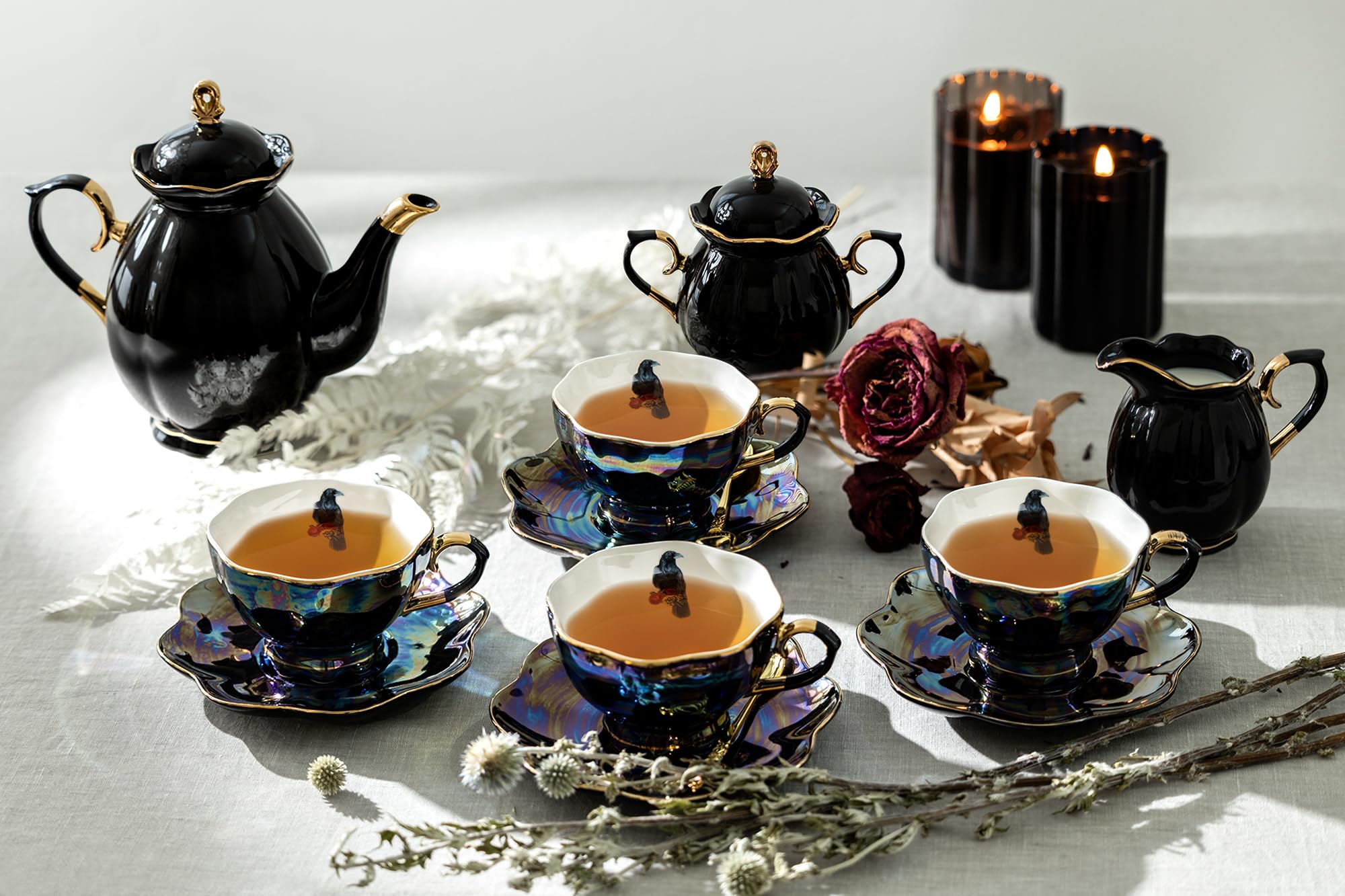 Gothic tea set: how to choose the best one for you