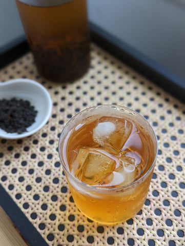 cold brewed oolong tea