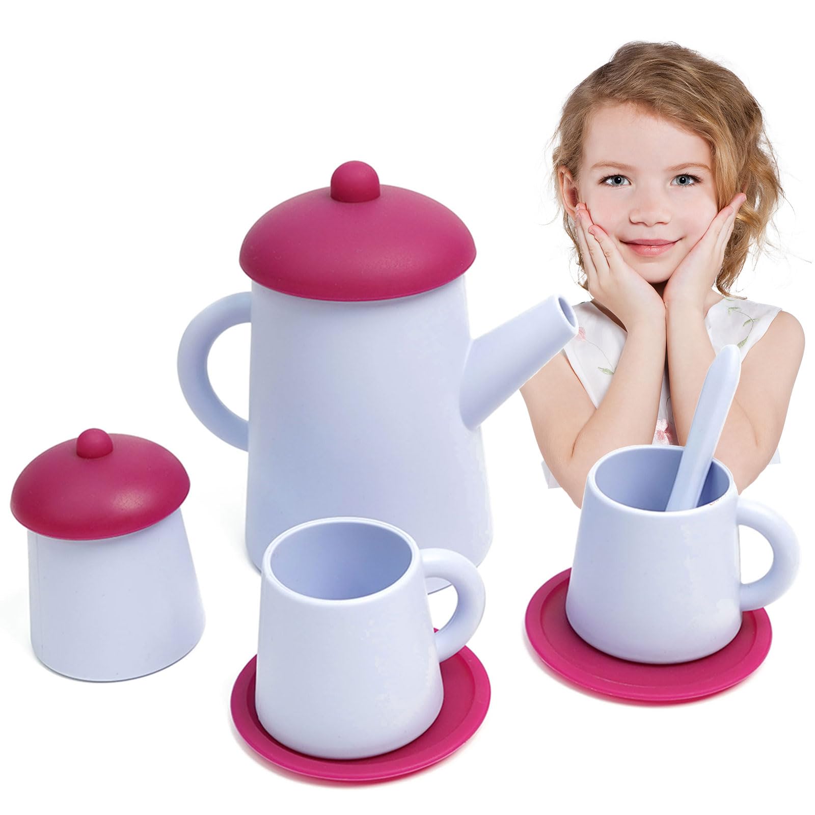 Silicone Kids Tea Sets: Safe and Fun for Toddlers 1-6 Years