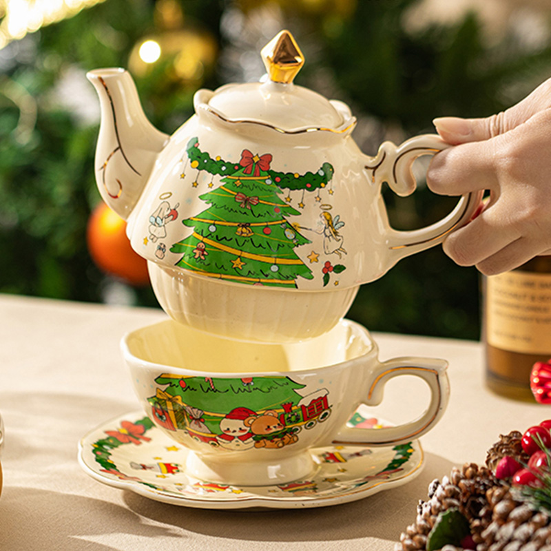 Cute Tea Sets for Christmas, Add Some Festive Cheer to Tea Time