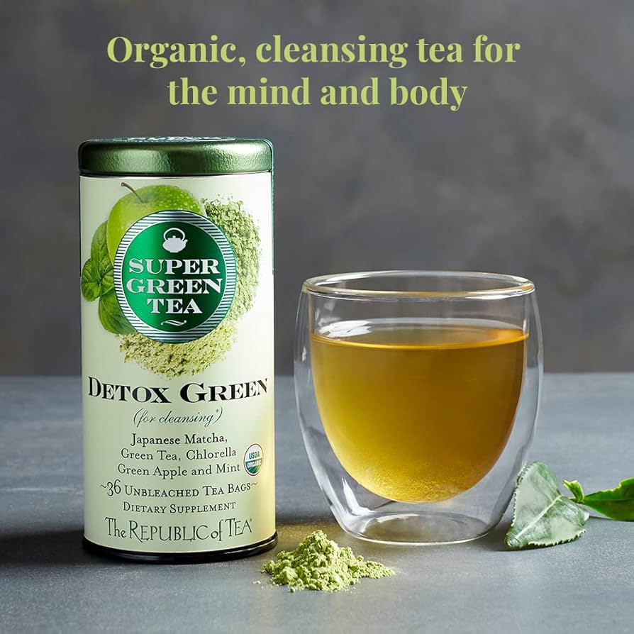 green tea detox drink