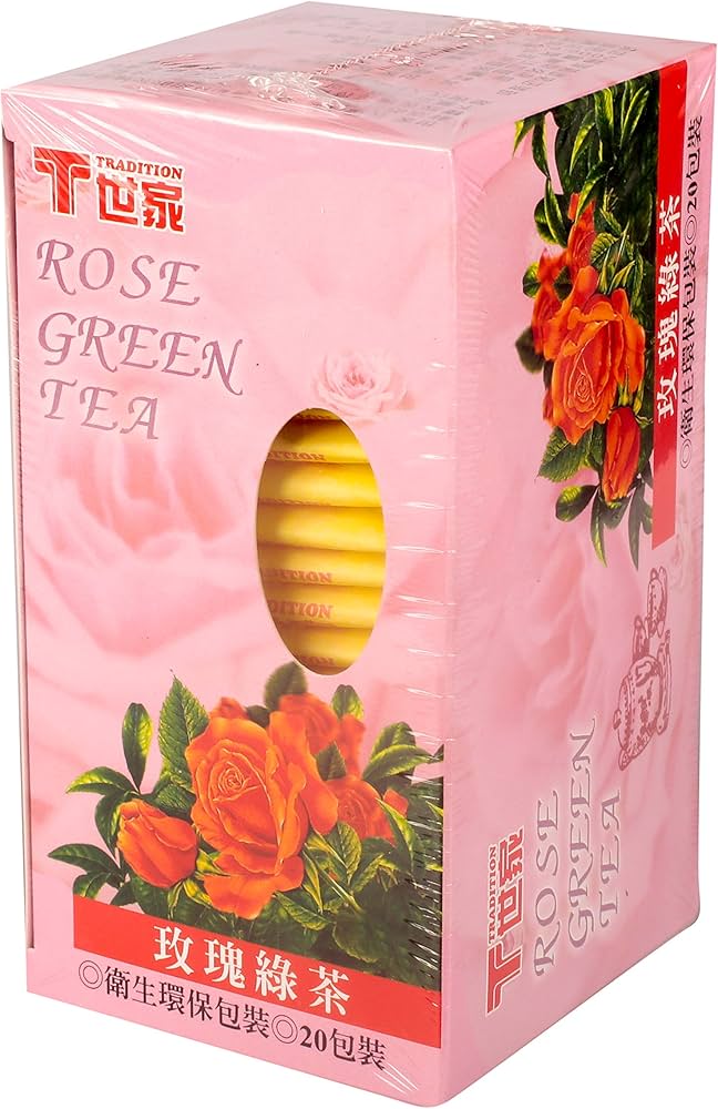rose green tea