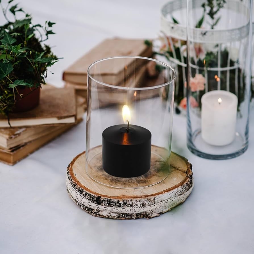 Unscented Black Tea Light Candles: Simple Elegance for Any Occasion