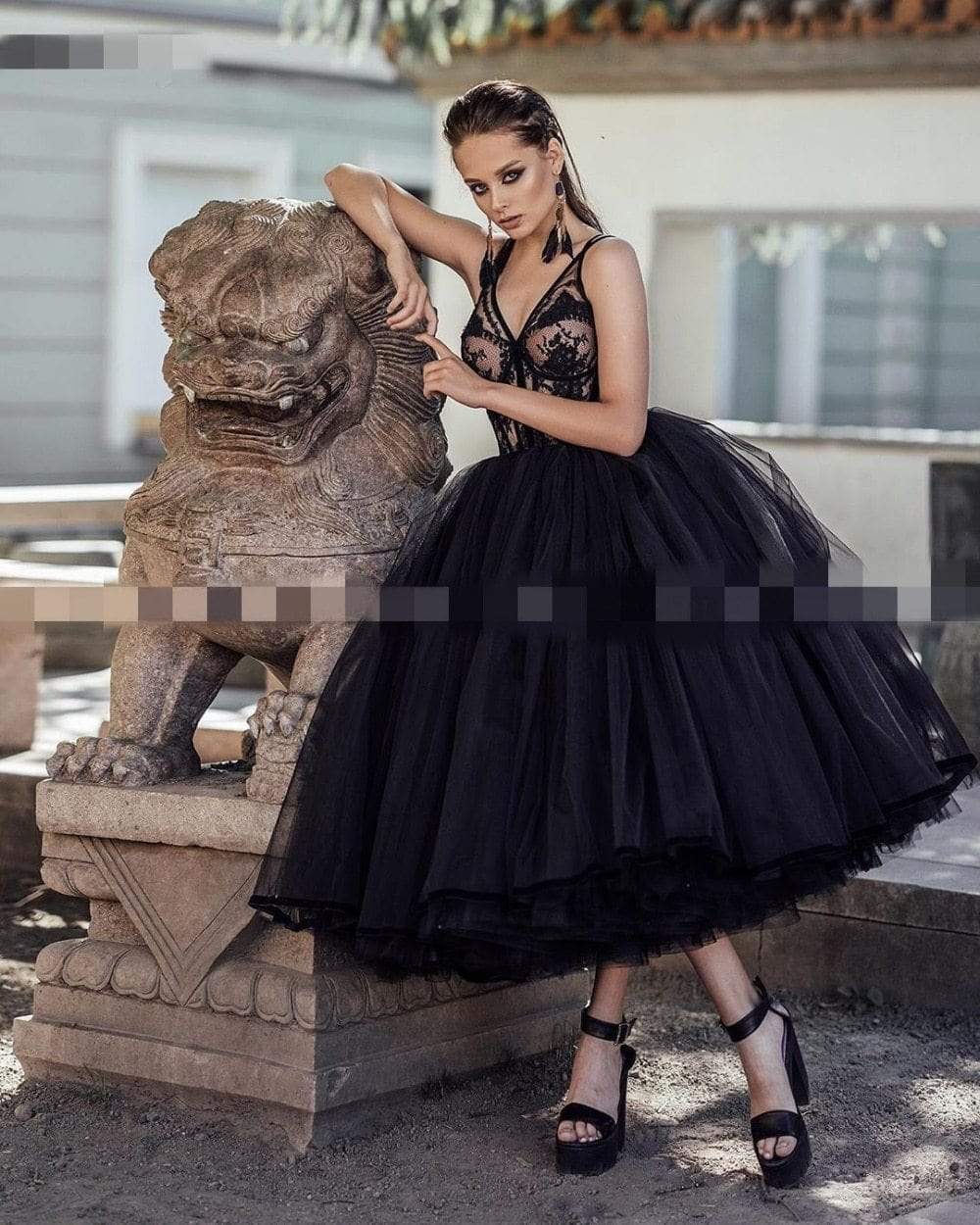 Find the Best Black Tea Length Wedding Dress for Your Style