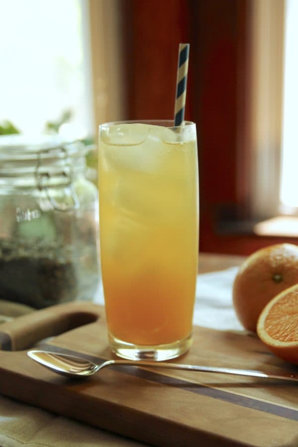 sparkling green tea