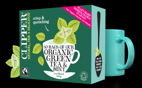 green tea with mint