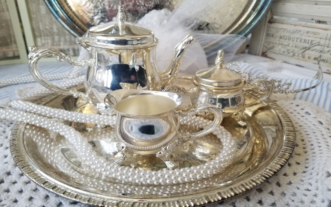 Shop the Best Silver Tea Set Vintage Styles Now