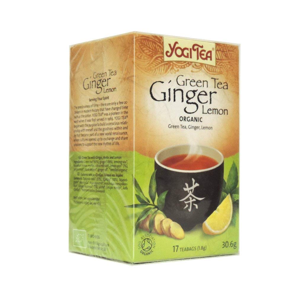 lemon ginger green tea