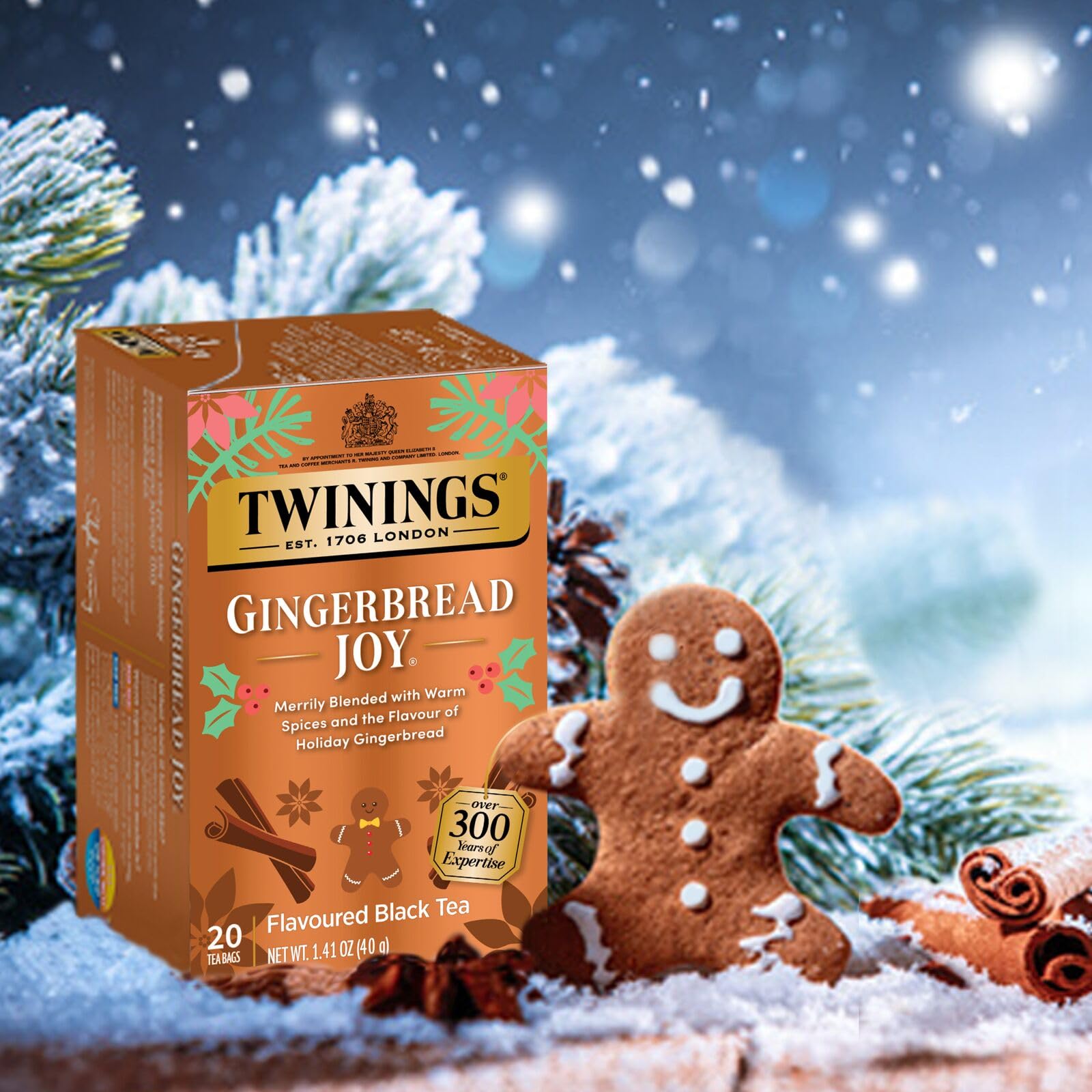 gingerbread tea bags