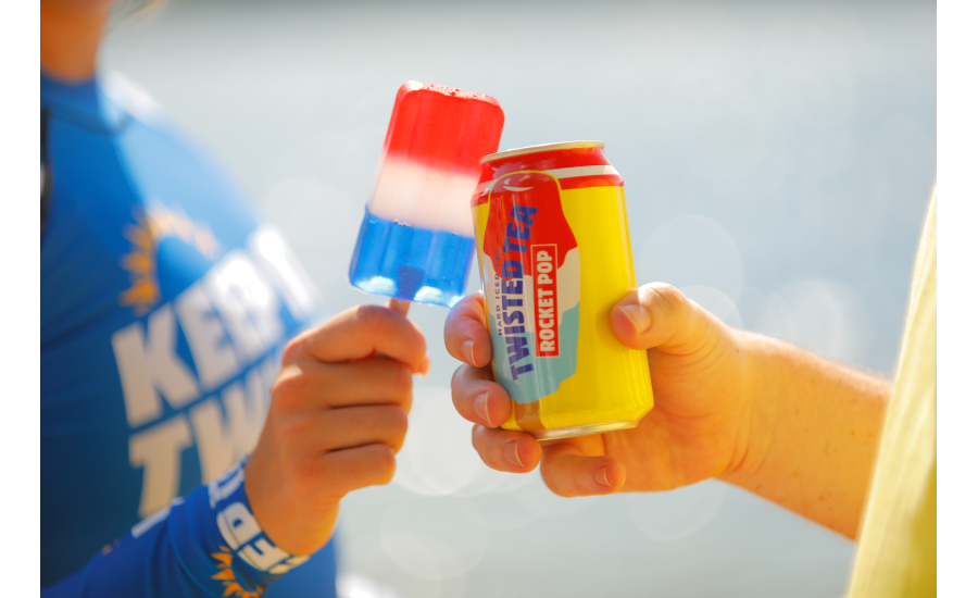 red white blue twisted tea