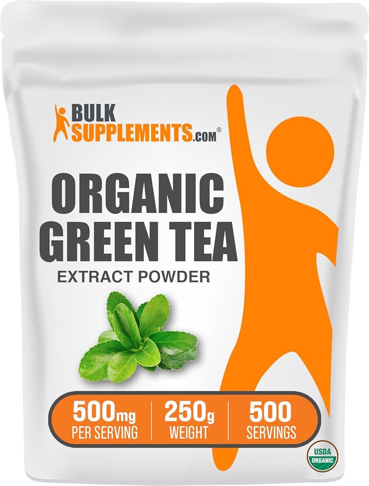 green tea extrack powder color