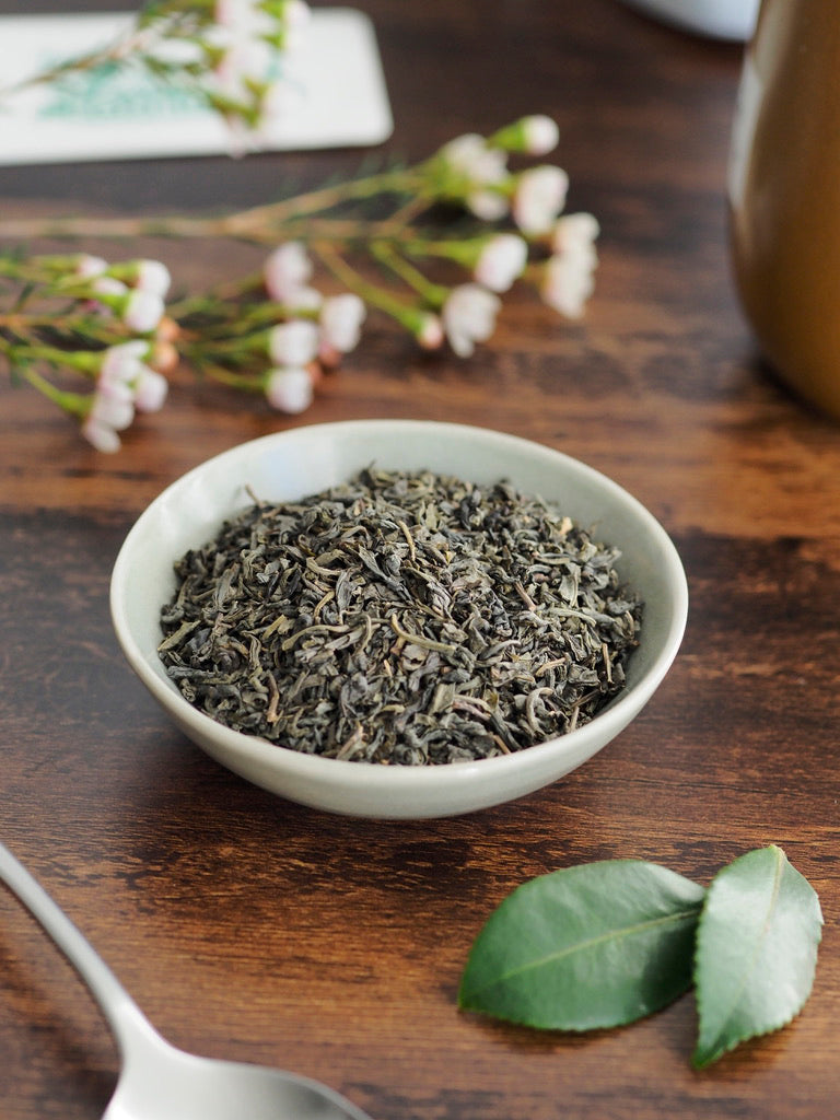 loose leaf green tea