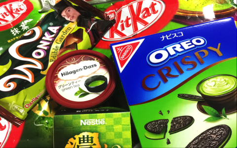 matcha green tea oreos