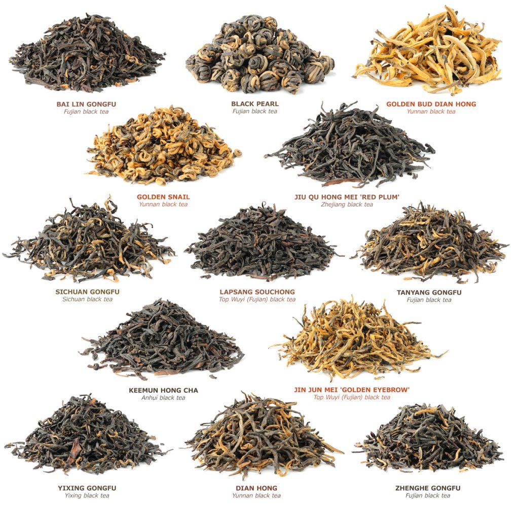 black tea varieties