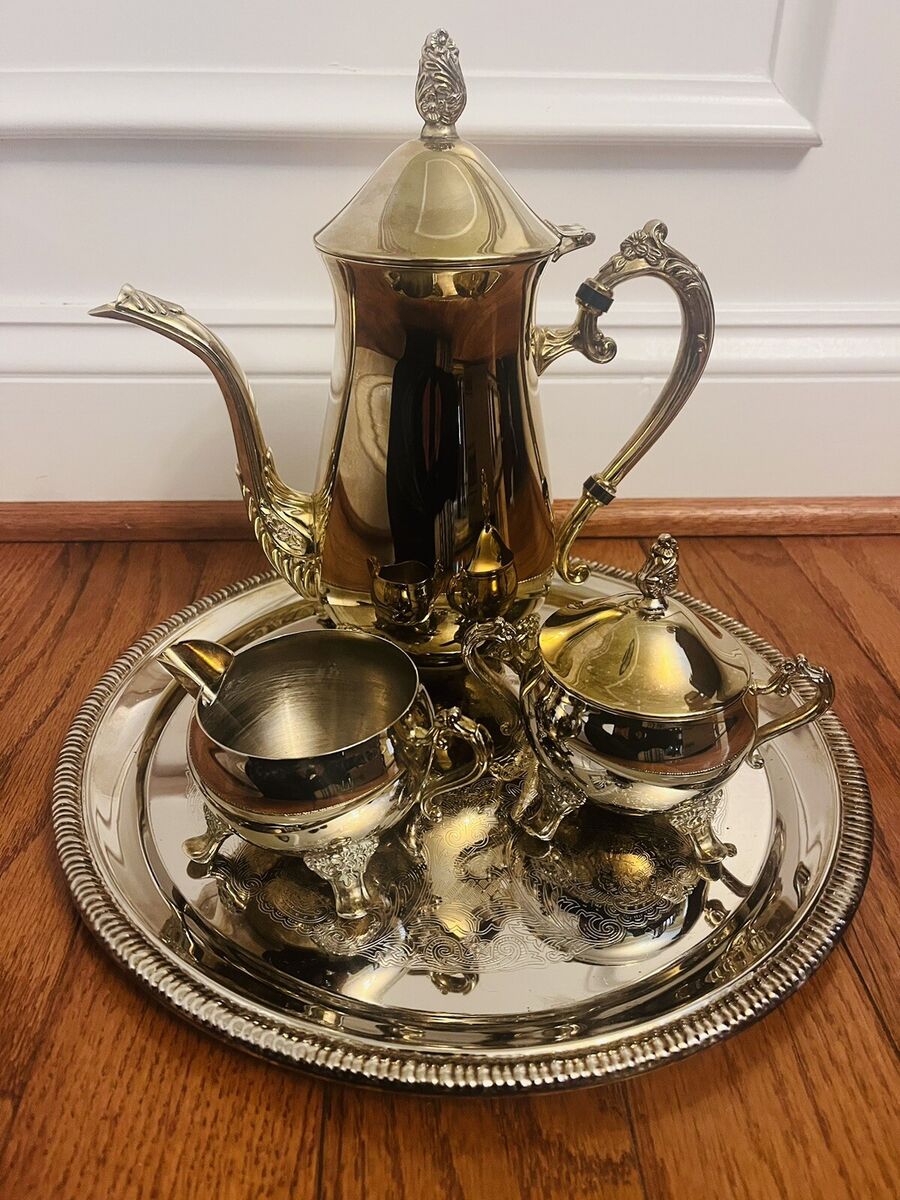 Unboxing My New International Silver Company Tea Set!