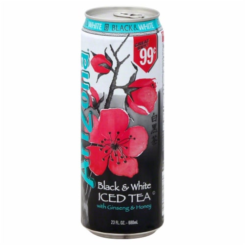 black & white tea