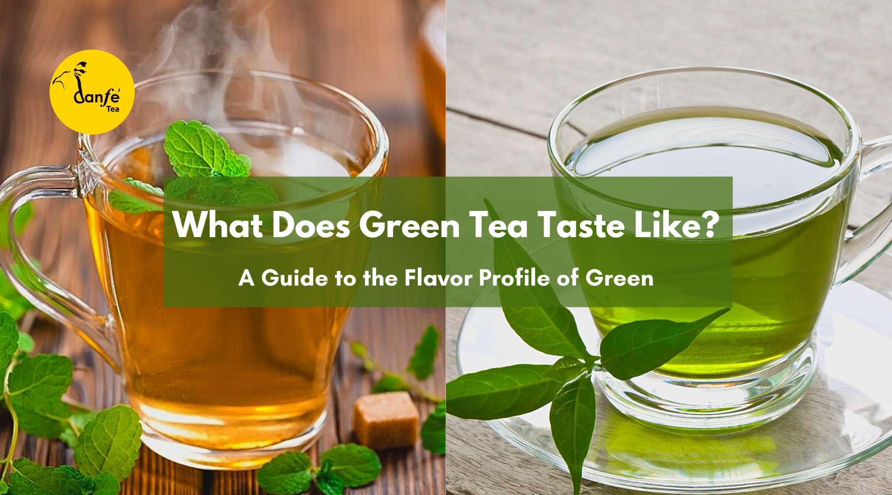 what does green tea taste like