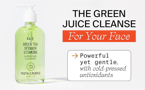 kale  green tea cleanser