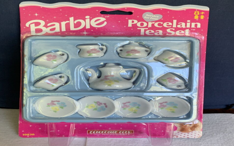 Pink and Cute: Barbie Tea Set for Endless Fun