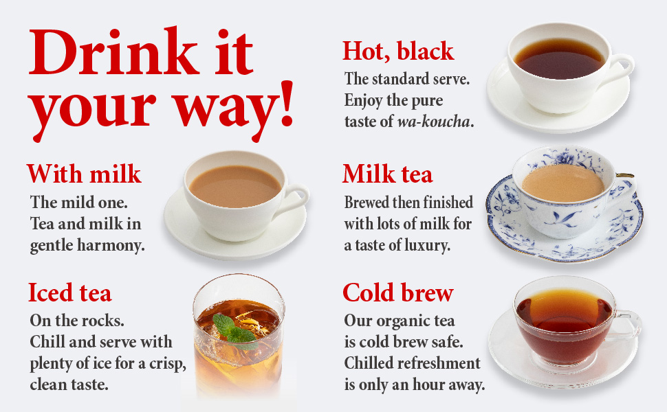 Japanese black tea benefits? Here are some good reasons to drink it!