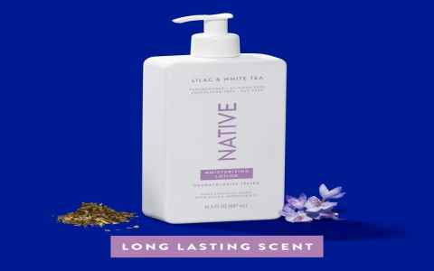 native body wash lilac and white tea