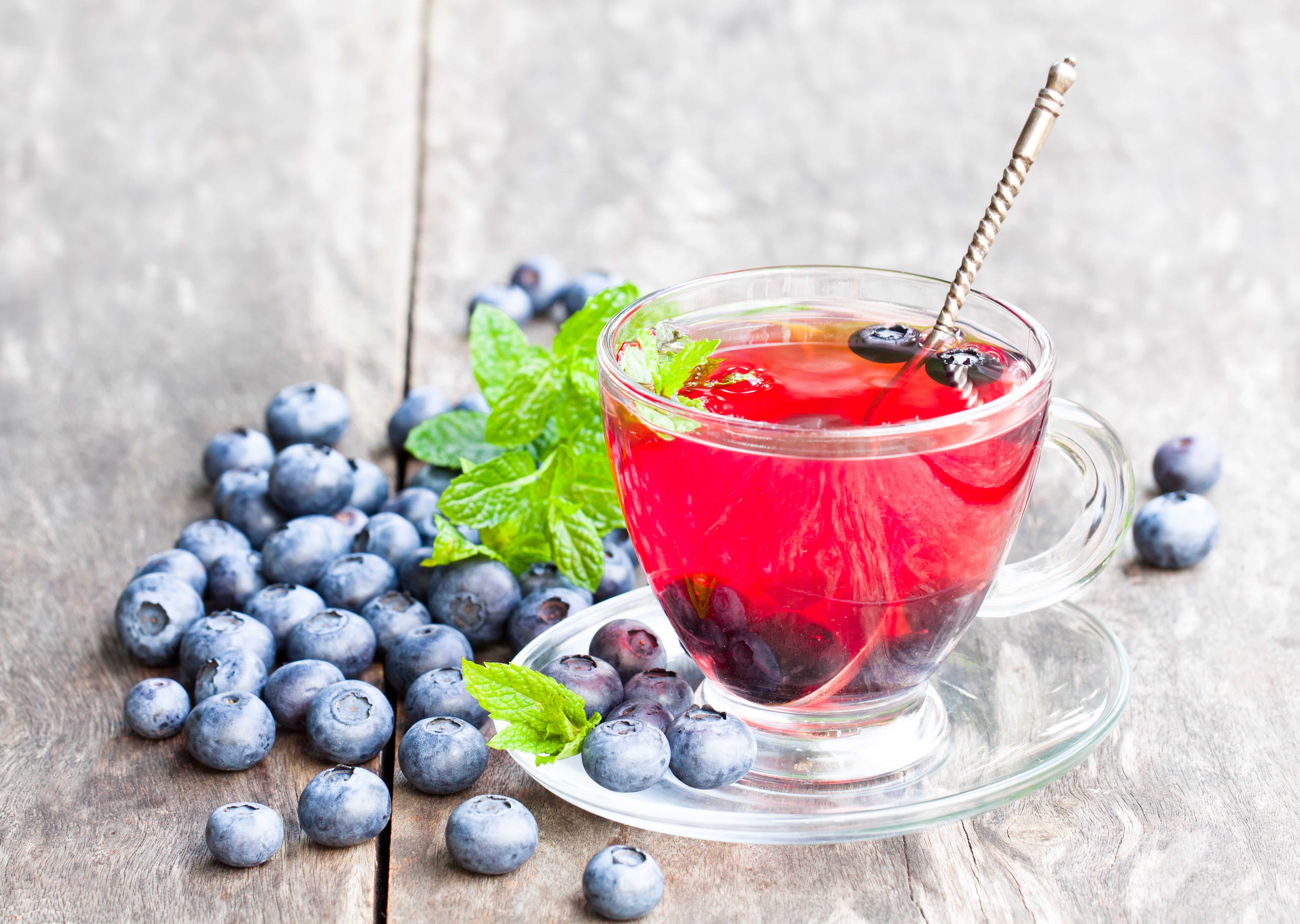 blueberry green tea