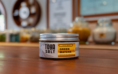 green tea matcha face mask
