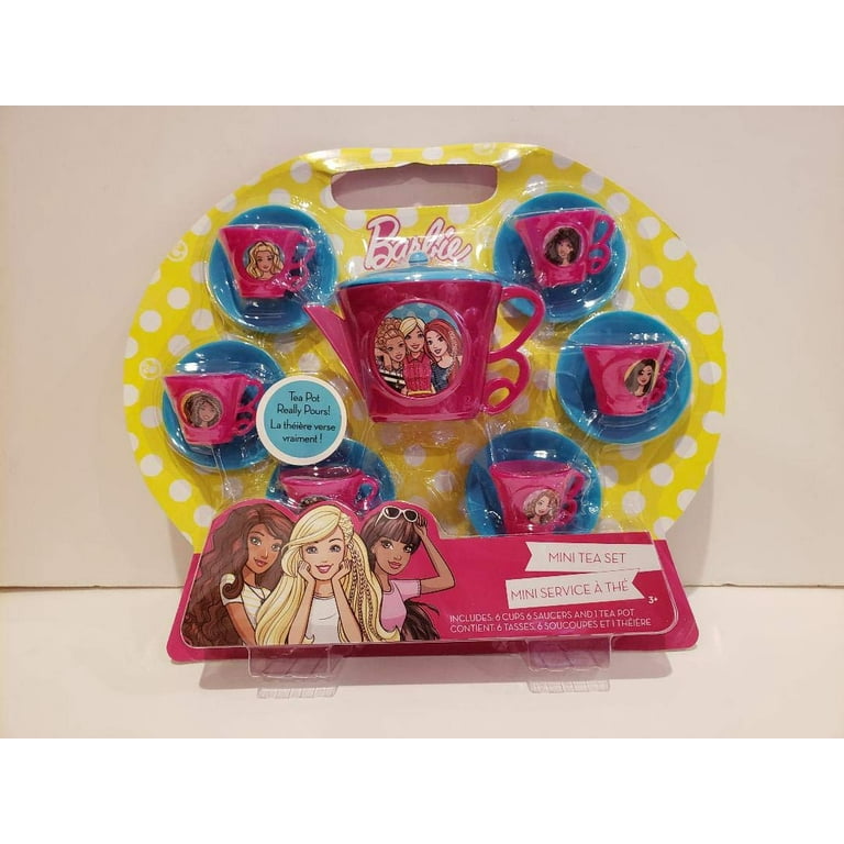 Pink and Cute: Barbie Tea Set for Endless Fun