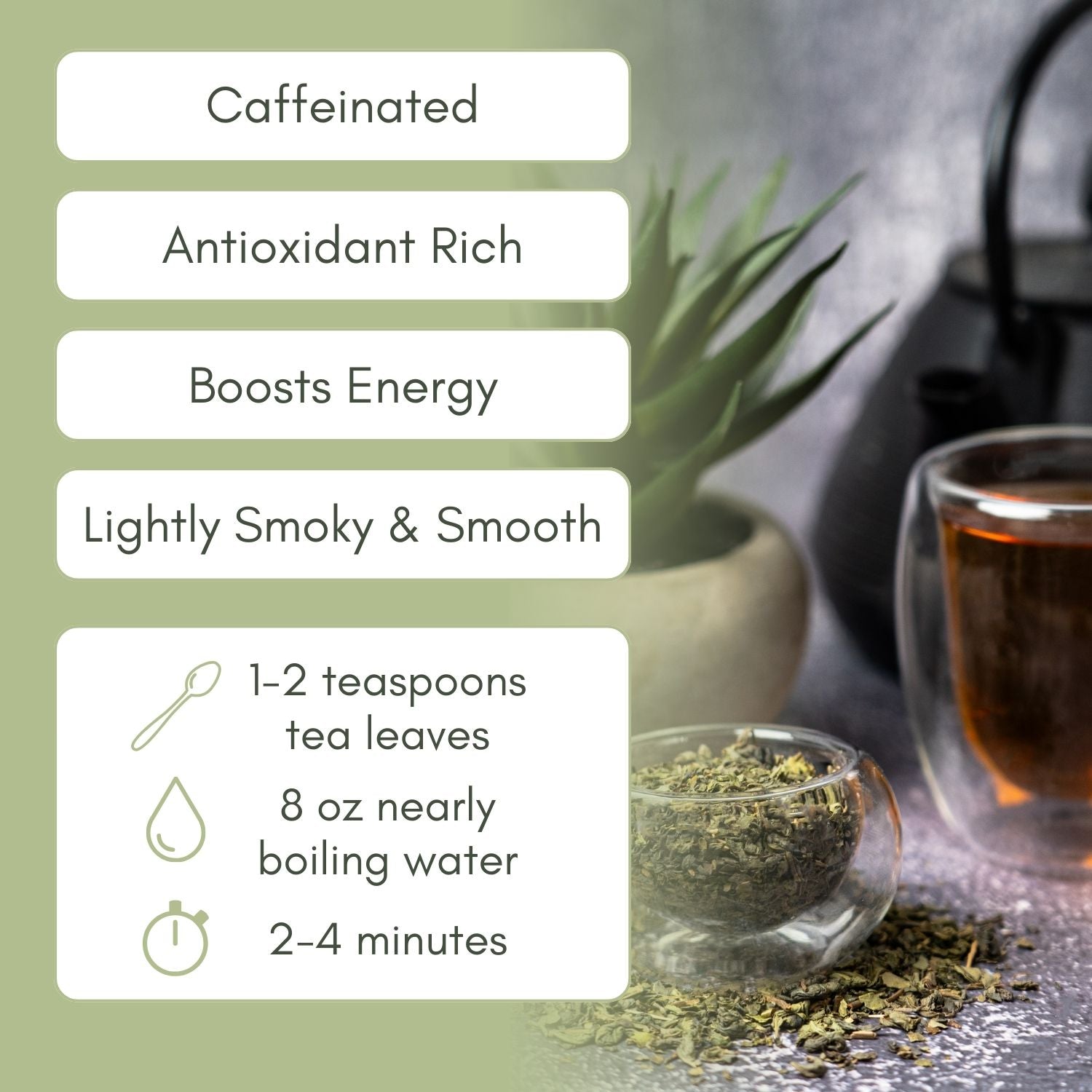 green tea gunpowder benefits