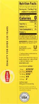 Caffeine Check: How Much is in Your Lipton Black Tea?