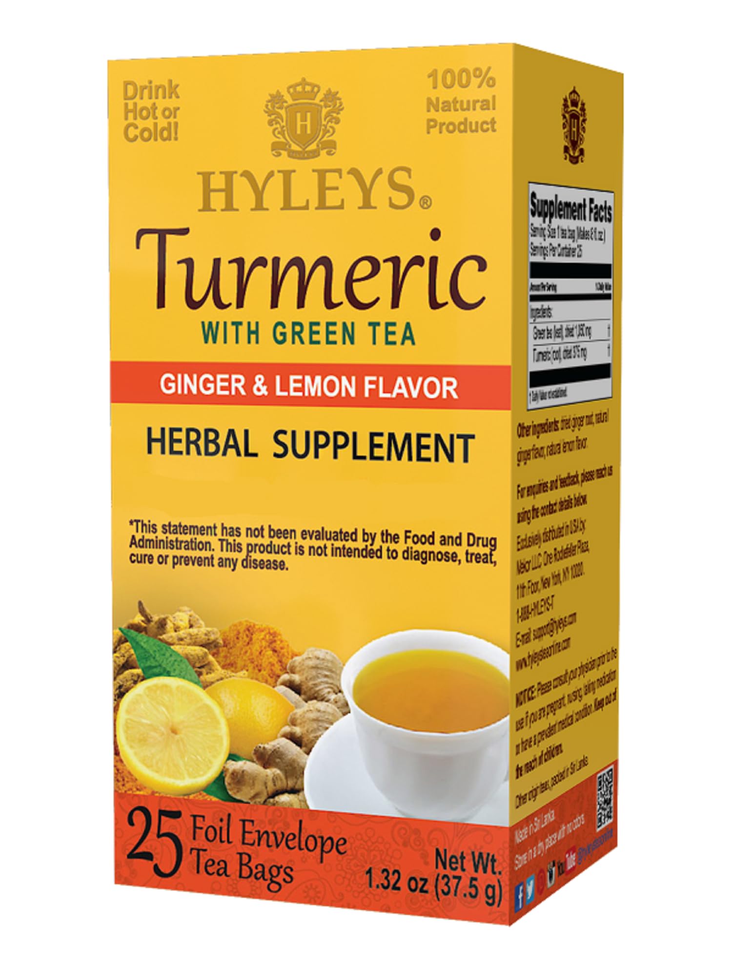 turmeric green tea