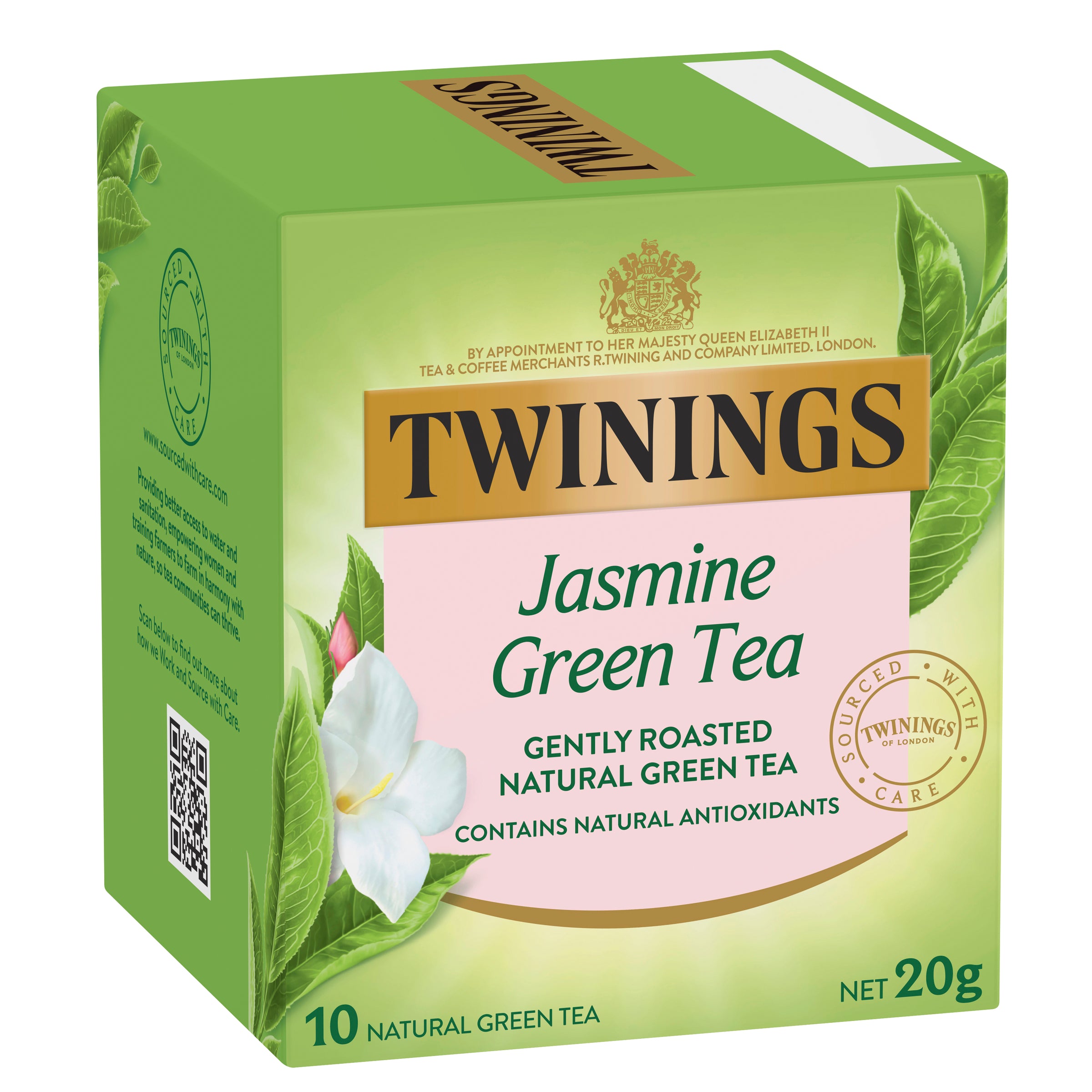 green tea and jasmine