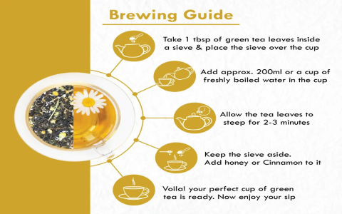 chamomile tea brew temp