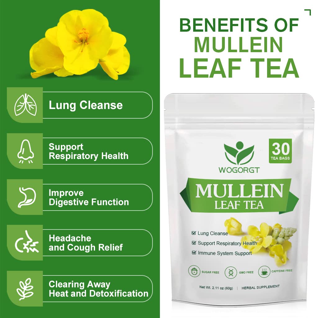 mullein tea bags organic