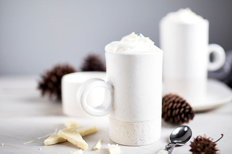white chocolate and peppermint tea