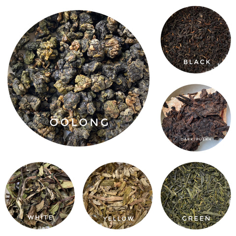 oolong tea types