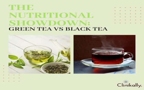 difference black tea and green tea