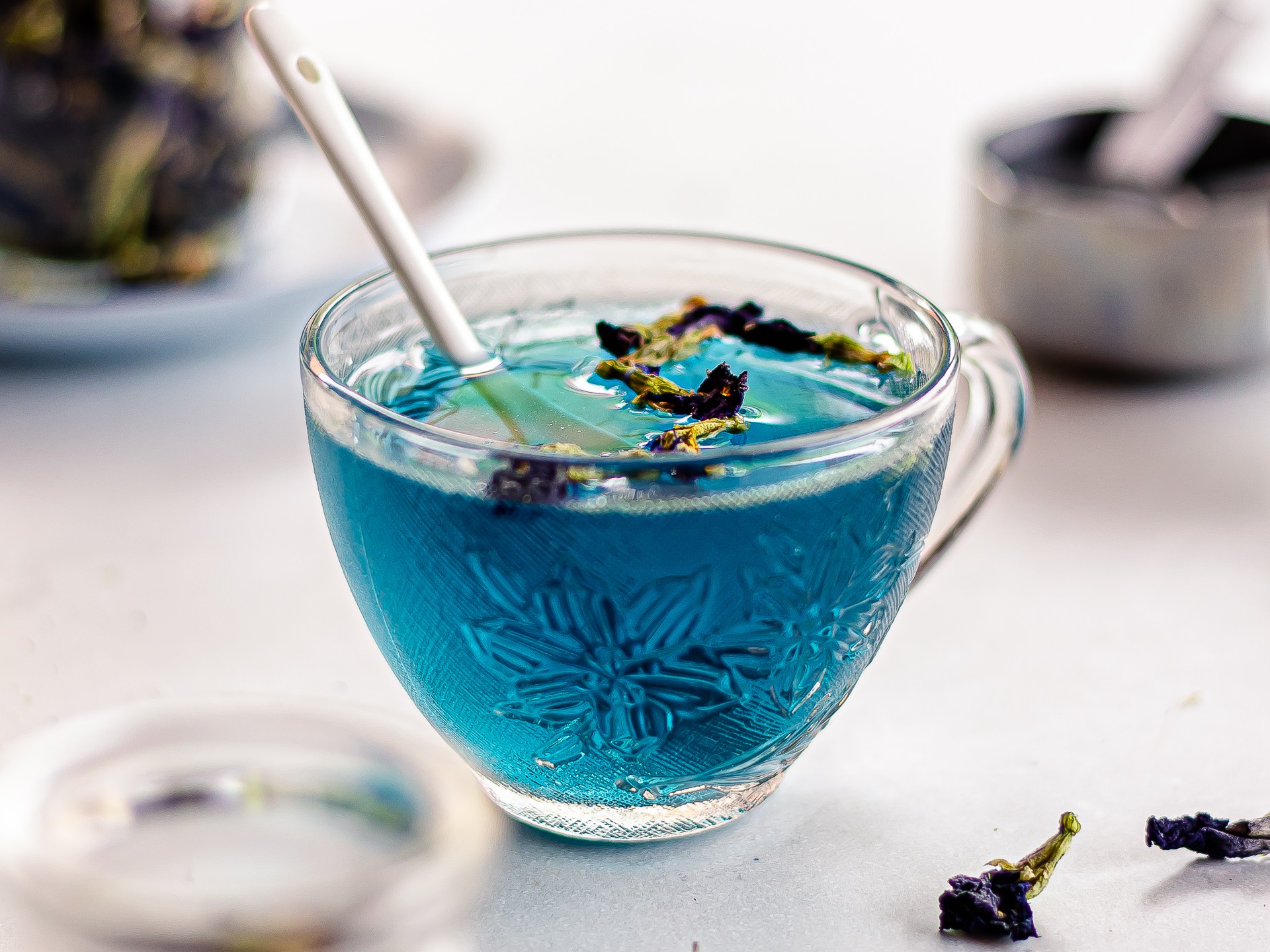 blue tea butterfly