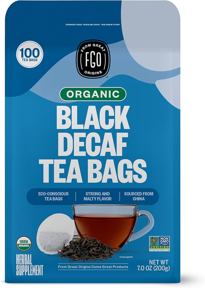 Is Organic Decaf Black Tea Good for You? Health Benefits & More