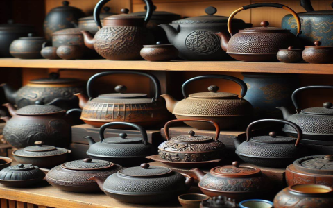 cast iron teapots