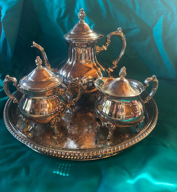 Unboxing My New International Silver Company Tea Set!